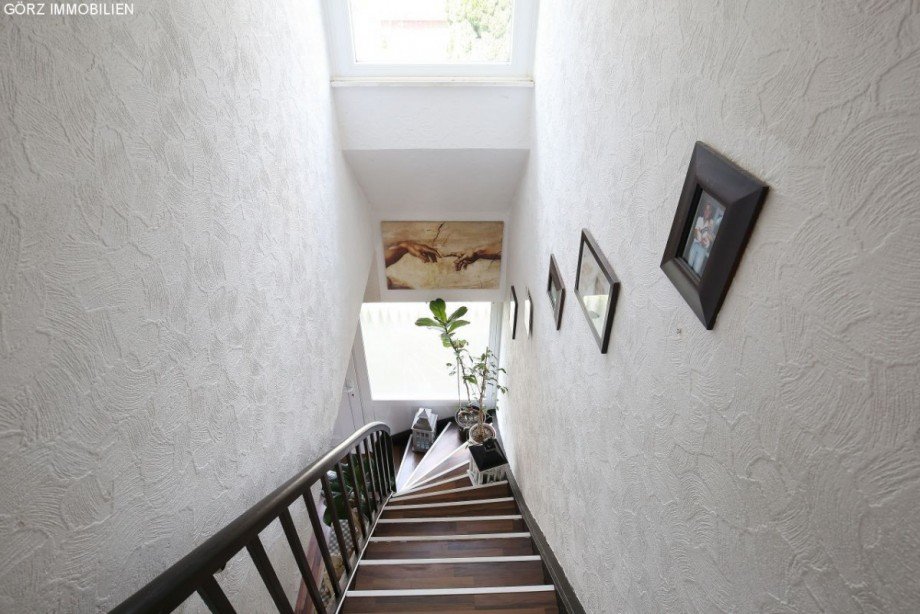 Treppenabgang Doppelhaush�lfte Quickborn-Heide