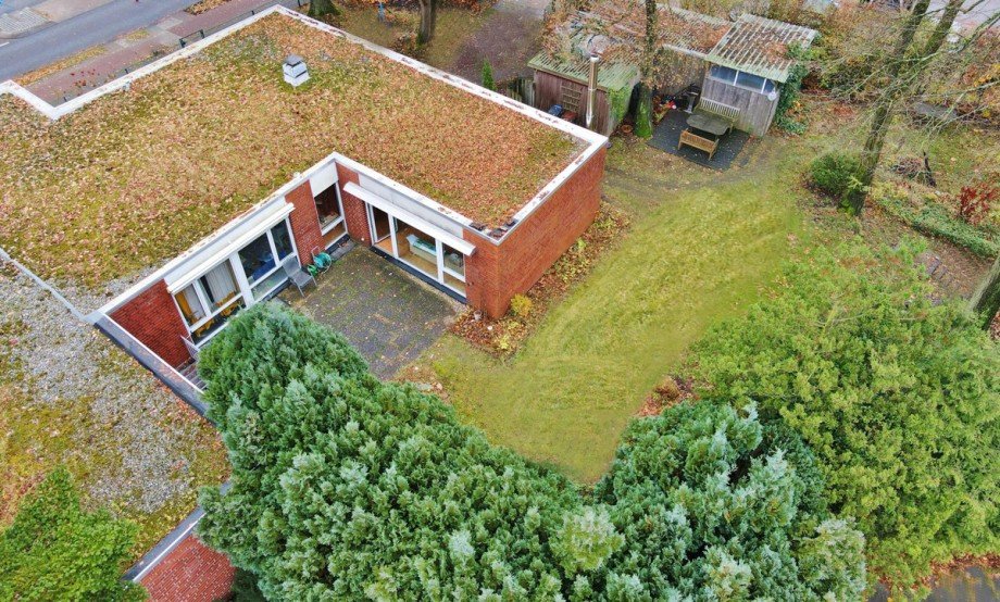 Grundst�ck von oben Bungalow Norderstedt