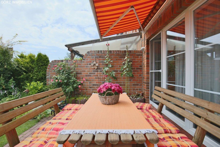 Terrasse Reihenendhaus Pinneberg