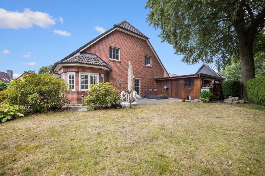 Garten Doppelhaush�lfte Norderstedt