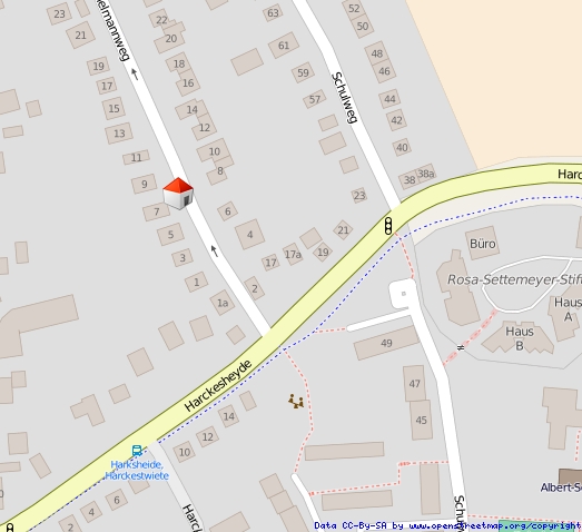Lageplan Einfamilienhaus Norderstedt
