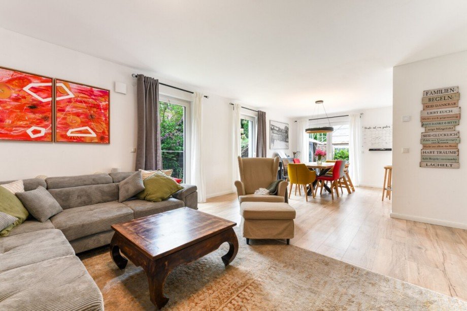 Wohnzimmer Einfamilienhaus Quickborn
