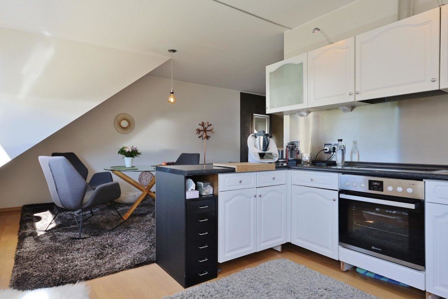 Einbauk�che in der OG Wohnung Einfamilienhaus Quickborn