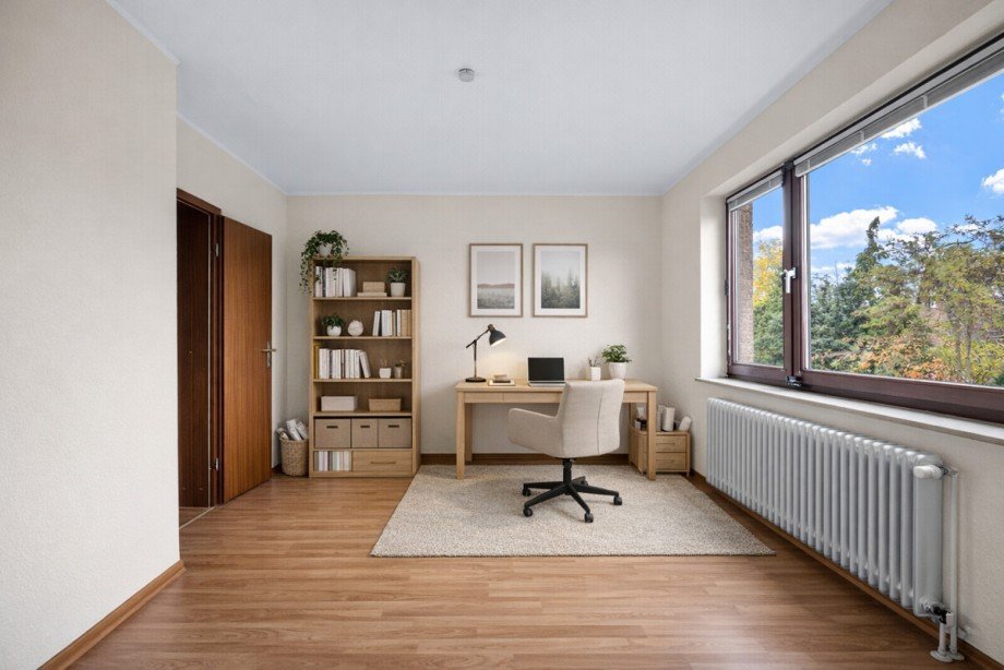 Einrichtungsbeispiel/Virtuelles Homestaging Reihenendhaus Henstedt-Ulzburg