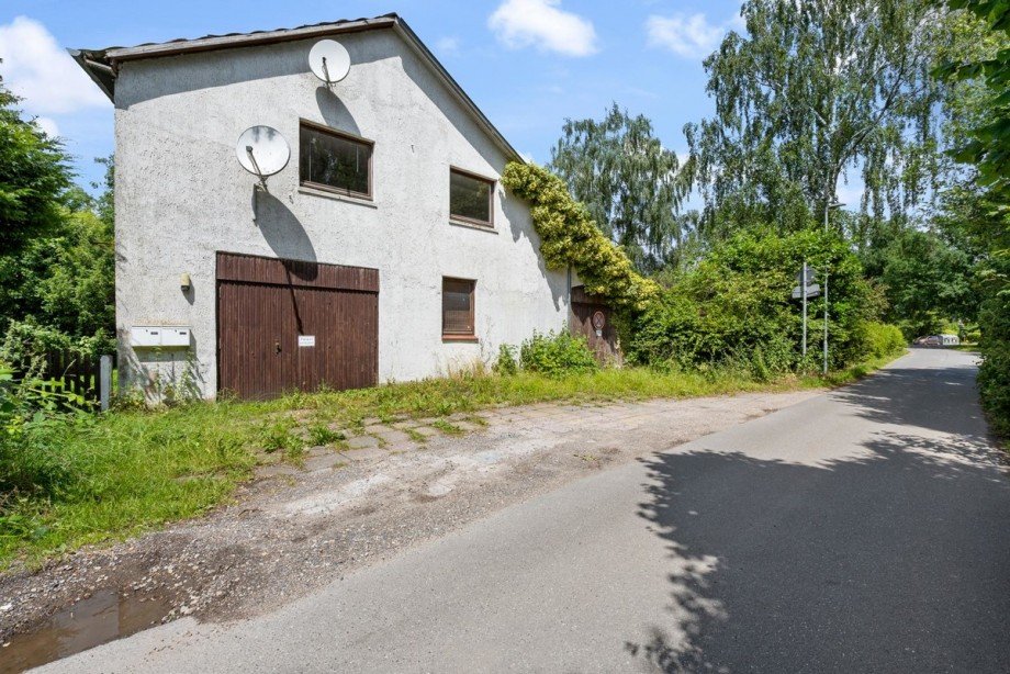 Hinteransicht Einfamilienhaus Ellerbek