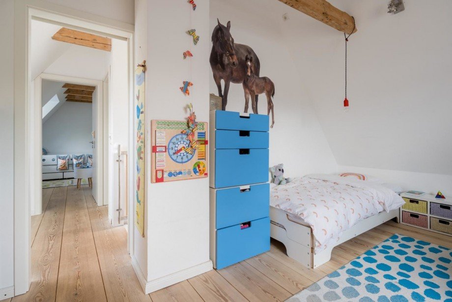 2. Kinderzimmer Obergeschoss Doppelhaush�lfte Norderstedt