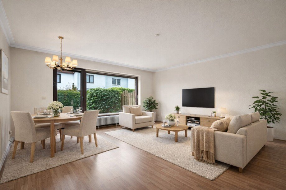 Einrichtungsbeispiel/Virtuelles Homestaging Reihenendhaus Henstedt-Ulzburg