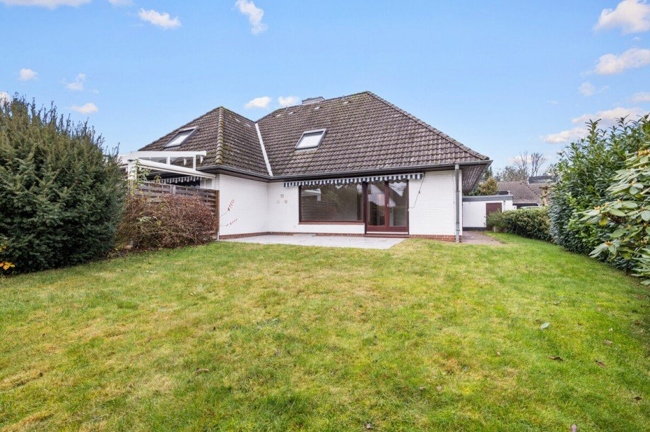 Terrasse Doppelhaush�lfte Norderstedt