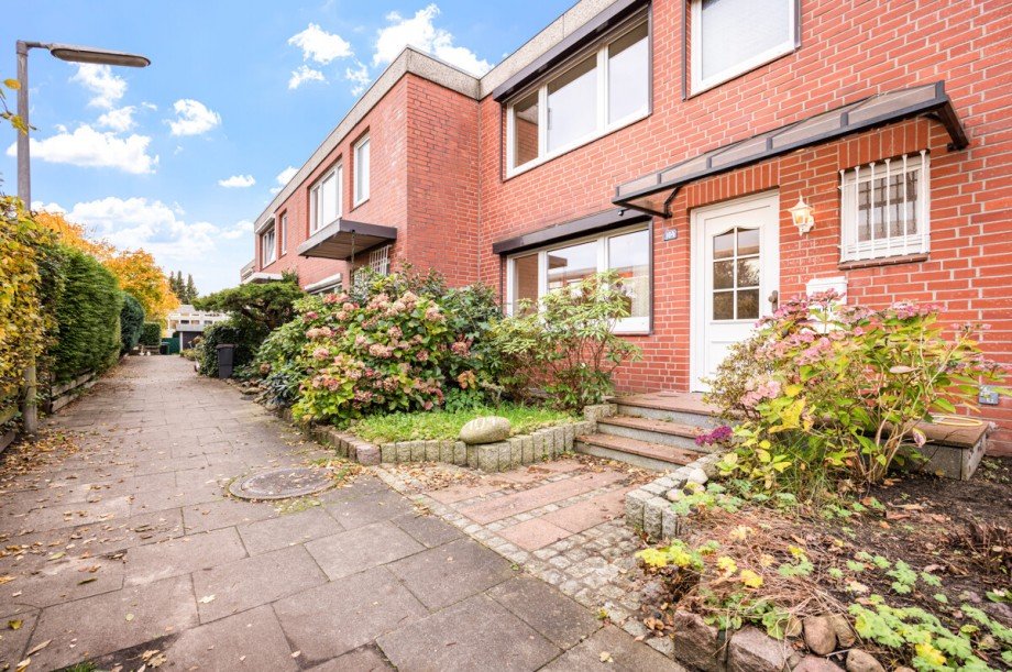 Hauszuwegung Reihenmittelhaus Norderstedt