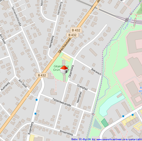 Lageplan Etagenwohnung Norderstedt