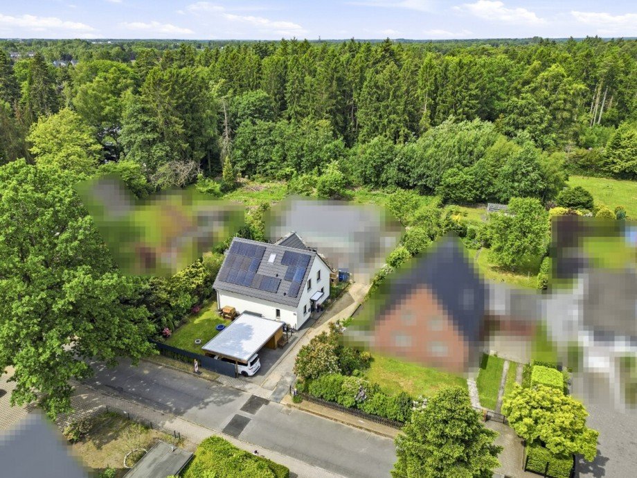 Luftaufnahme Einfamilienhaus Quickborn