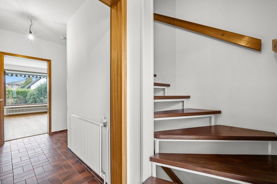 Treppenaufgang Doppelhaush�lfte Norderstedt