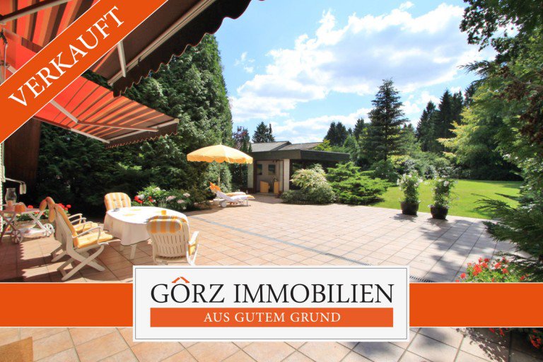 VERKAUFT Quickborn-Heide Einfamilienhaus *VERKAUFT* Uneinsehbares, gro�es S�dgrundst�ck und viel Lebensqualit�t!