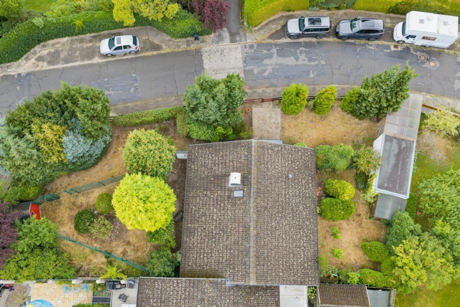 Drohnenfoto Bungalow Nahe