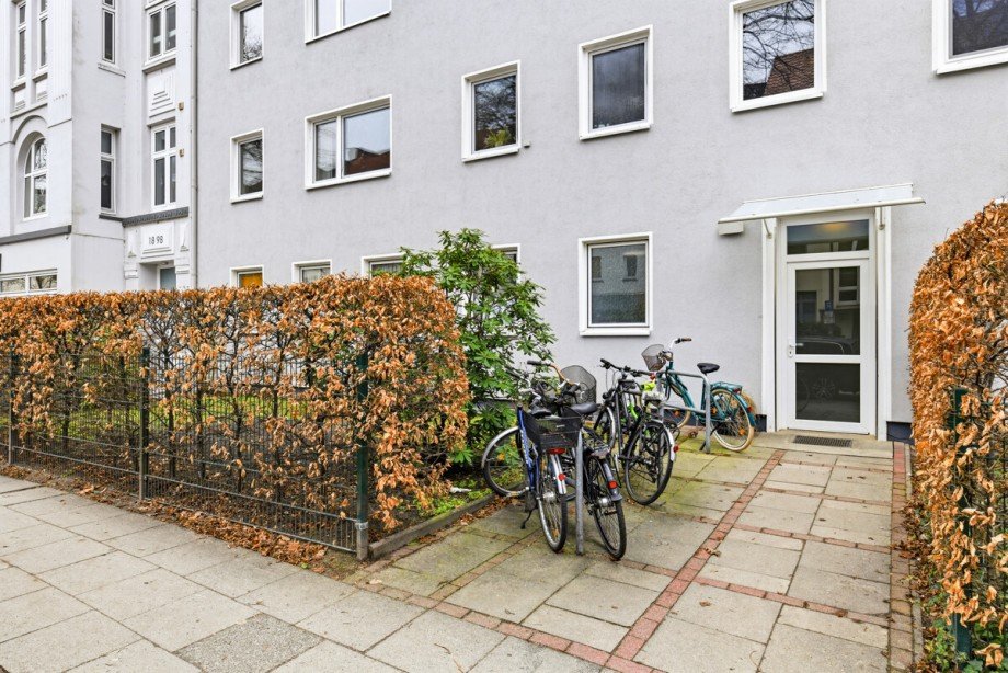 Eingang Erdgeschosswohnung Hamburg / Eilbek