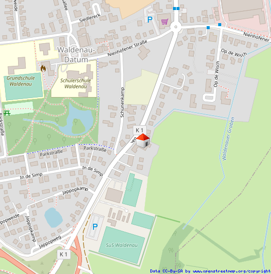 Lageplan Einfamilienhaus Pinneberg