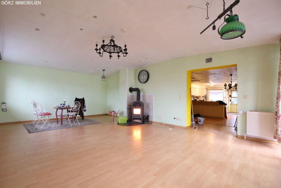 Wohnzimmer Doppelhaush�lfte Alveslohe