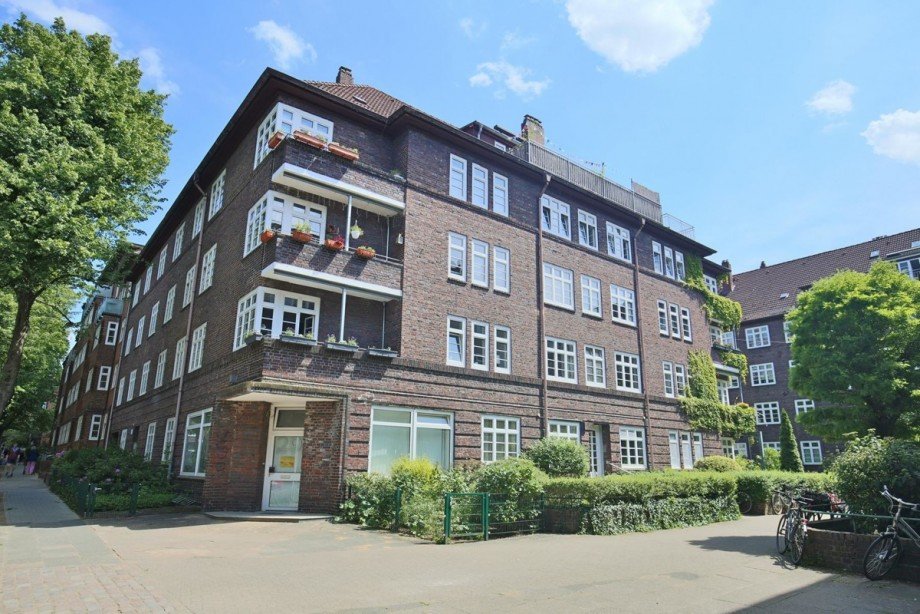 Au�enansicht Etagenwohnung Hamburg