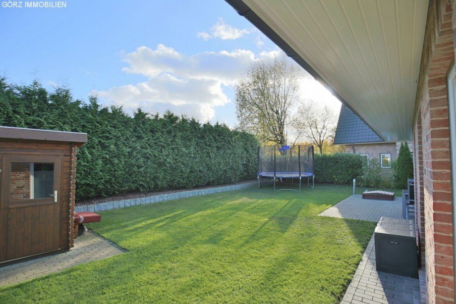 sehr privater Garten Stadthaus Norderstedt