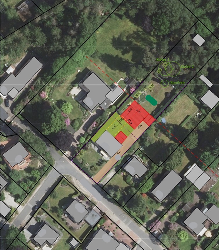 Lageplan 17.01.25 Einfamilienhaus Quickborn