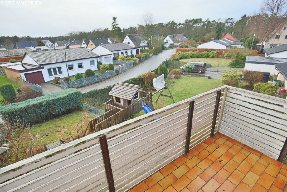 Blick ins Gr�ne Reihenendhaus Norderstedt