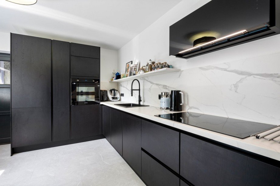 moderne Einbauk�che Einfamilienhaus Elmshorn
