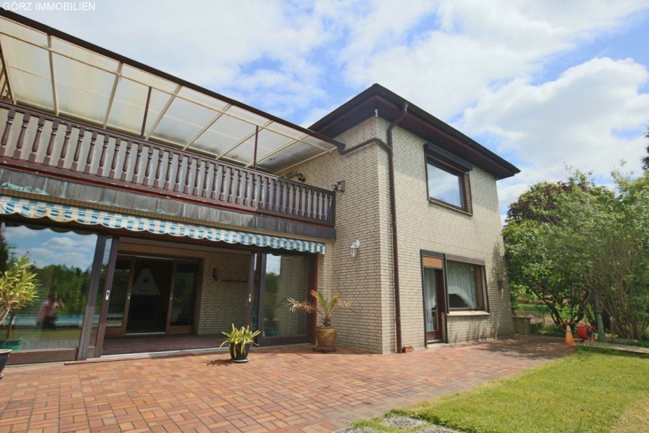 Poolterrasse Einfamilienhaus Kattendorf