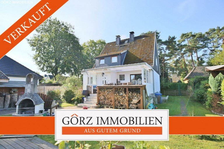  Henstedt-Ulzburg Einfamilienhaus *VERKAUFT* Gem�tliches Einfamilienhaus mit Vollkeller in beliebter Lage auf dem Rhen